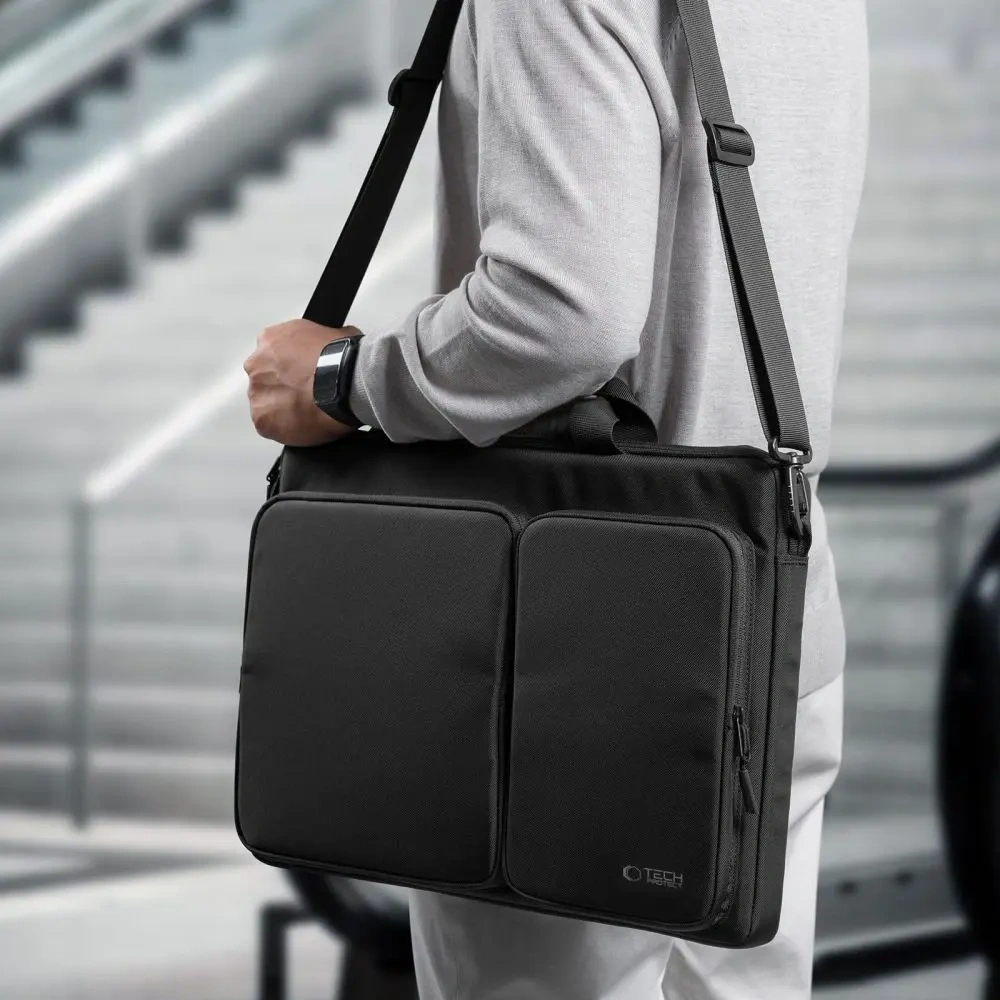 Hurtownia GSM - Tech-Protect Defender Tasche Laptop 17 Schwarz - THP4035 - {ean13} - Hurt