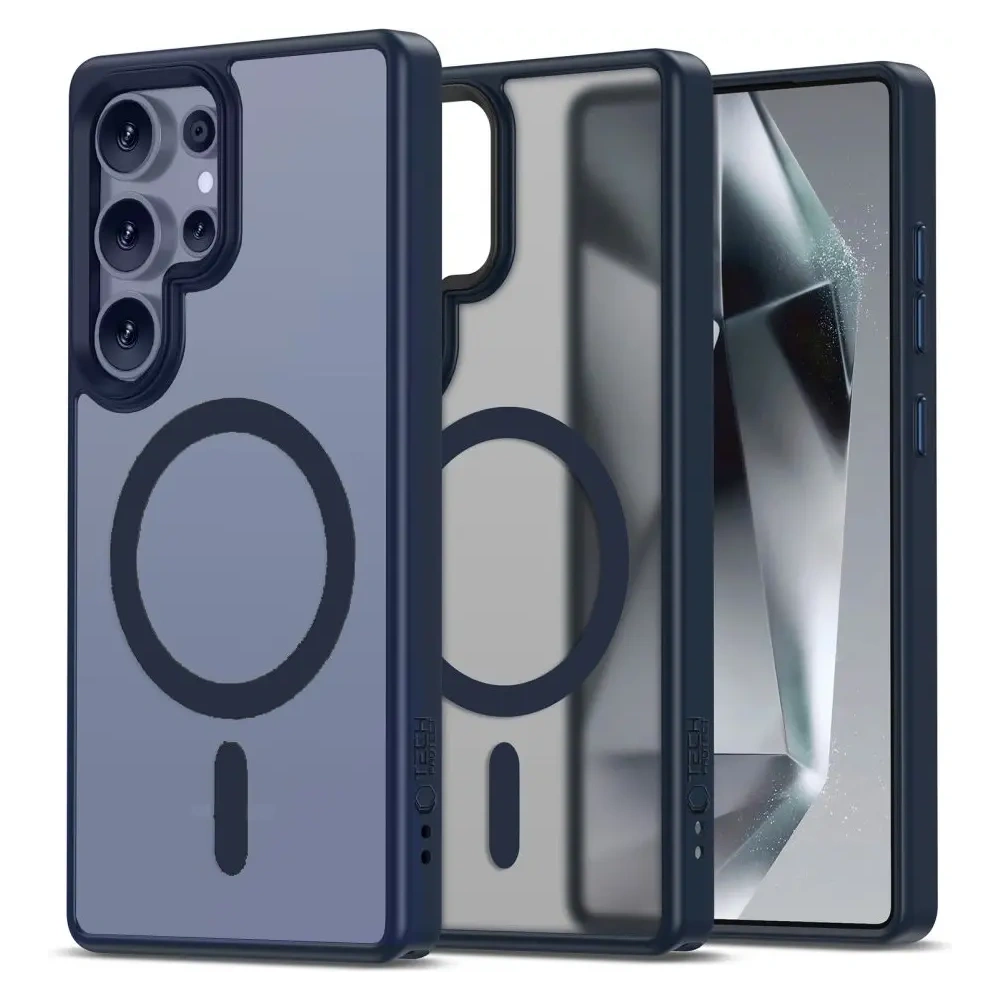 Hurtownia GSM - Etui Tech-Protect Magmat MagSafe Galaxy S25 Ultra Matte Navy - THP4037 - {ean13} - Hurt