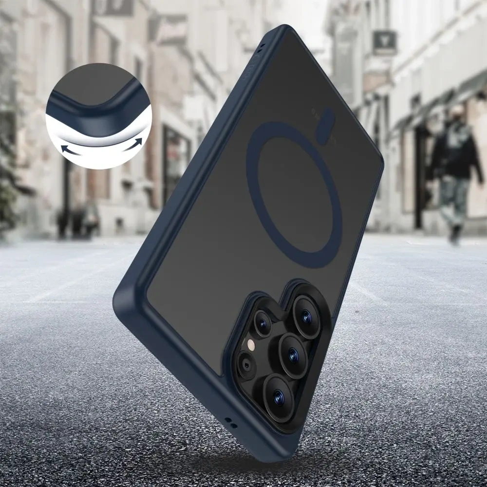 Hurtownia GSM - Tech-Protect Magmat MagSafe Galaxy S25 Ultra Mat Navy - THP4037 - {ean13} - Hurt