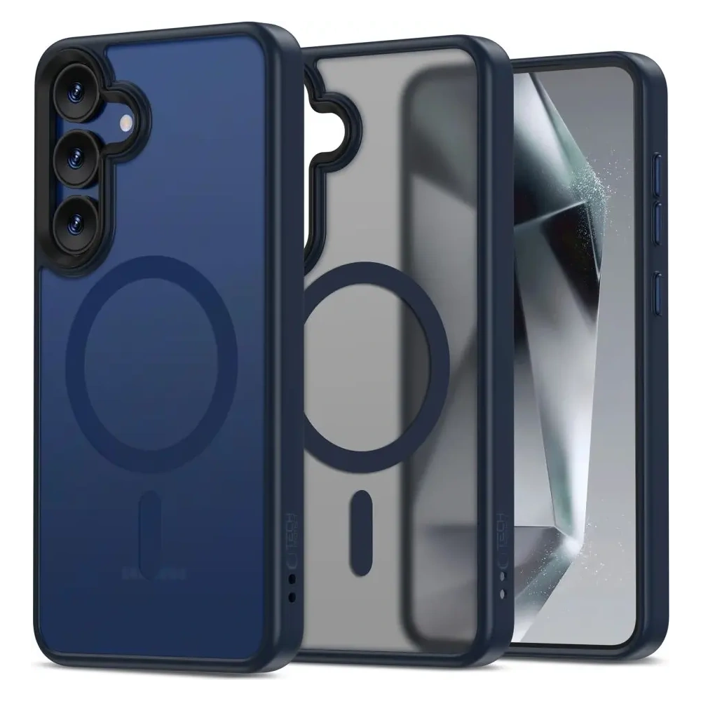 Hurtownia GSM - Etui Tech-Protect Magmat MagSafe Galaxy S25 Matte Navy - THP4038 - {ean13} - Hurt
