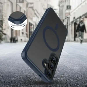 Wholesale Tech-Protect Magmat MagSafe Galaxy S25 Matte Navy - THP4038 - {ean13} - Hurt