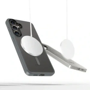 Wholesale Tech-Protect Magmat MagSafe Galaxy S25 Matte Titanium - THP4039 - {ean13} - Hurt