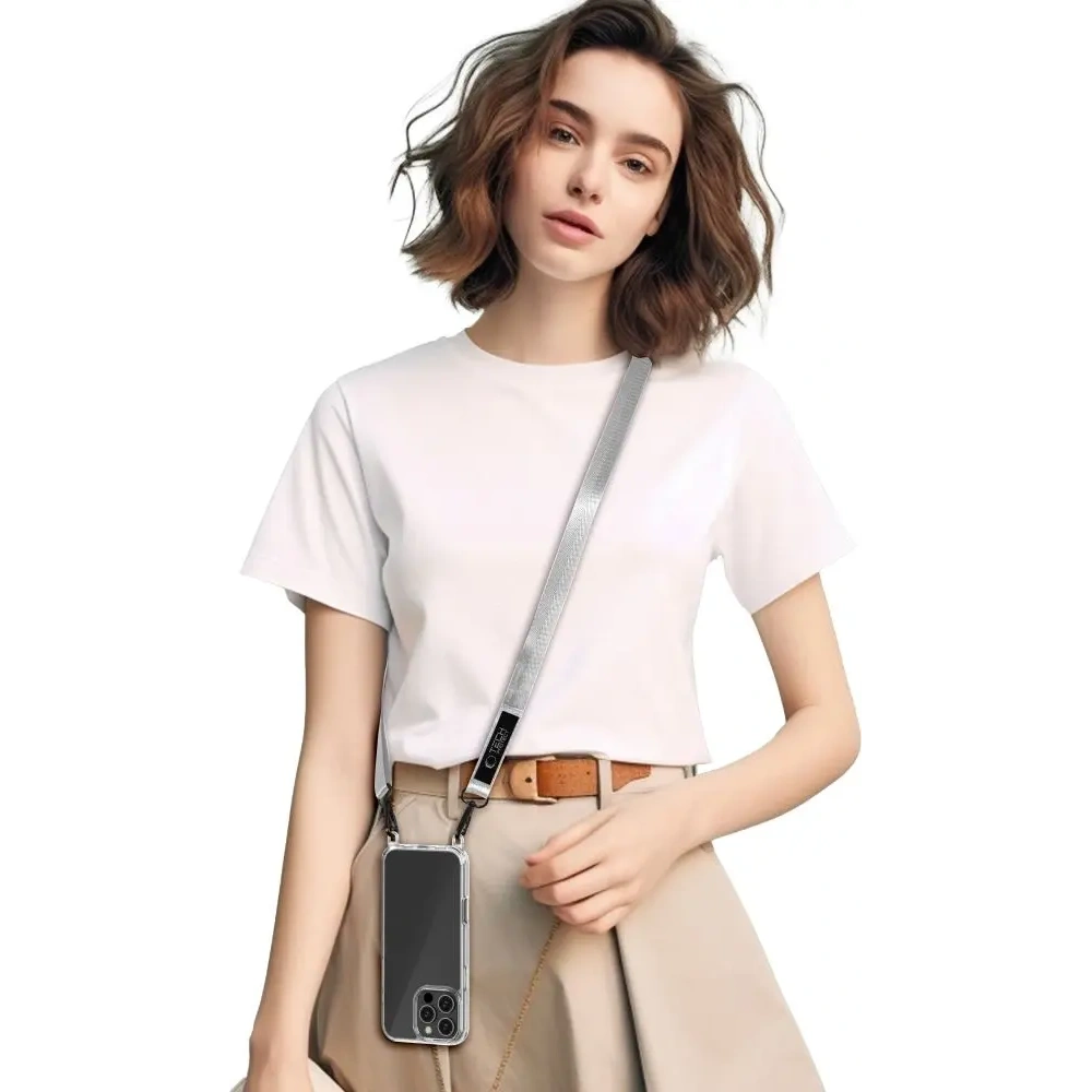 Wholesale Tech-Protect C6S Rope Crossbody Crayon Grey - THP4043 - {ean13} - Hurt