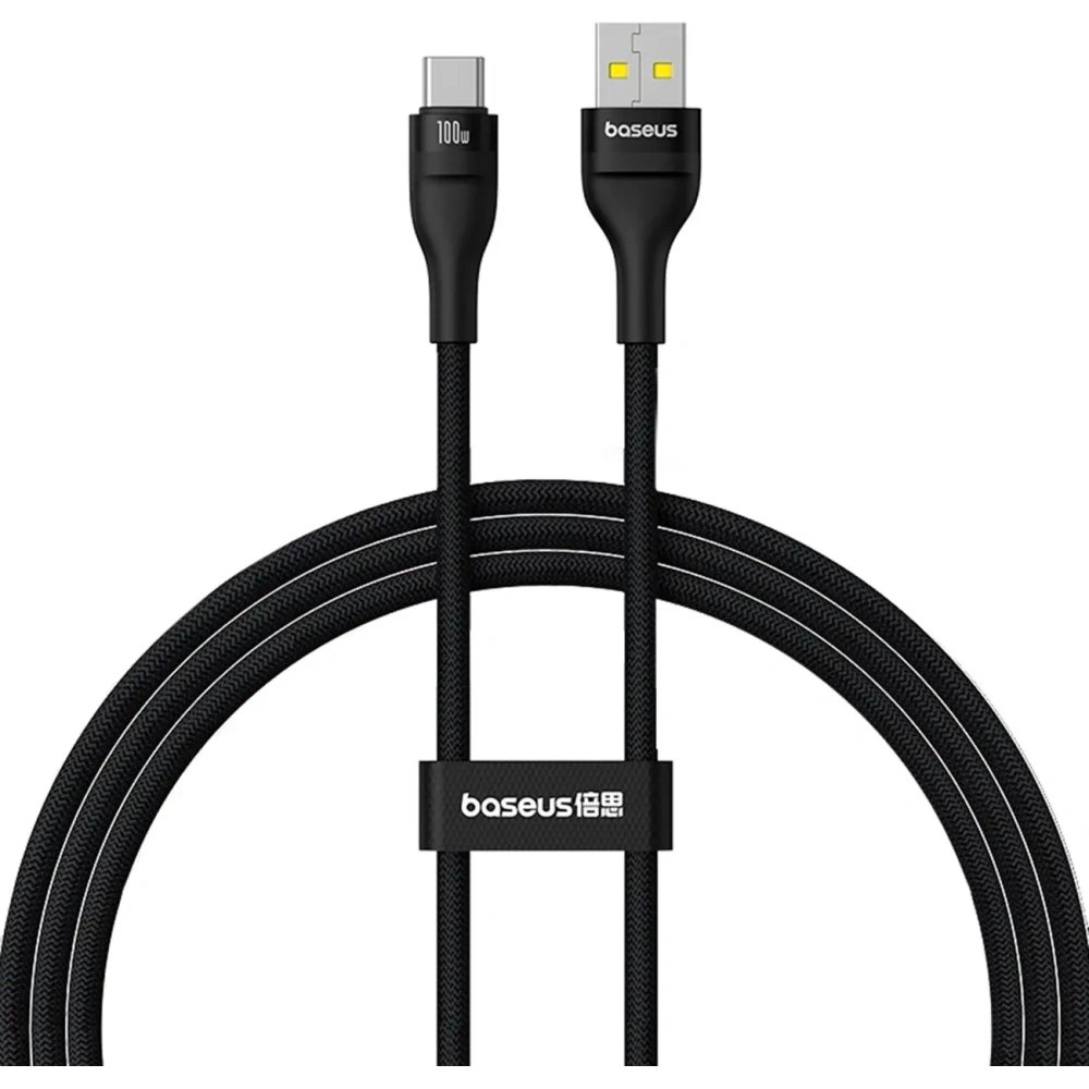 Hurtownia GSM - Baseus Cablu Flash 2 USB-A / USB-C 100W 1m negru - BSU8956 - {ean13} - Hurt