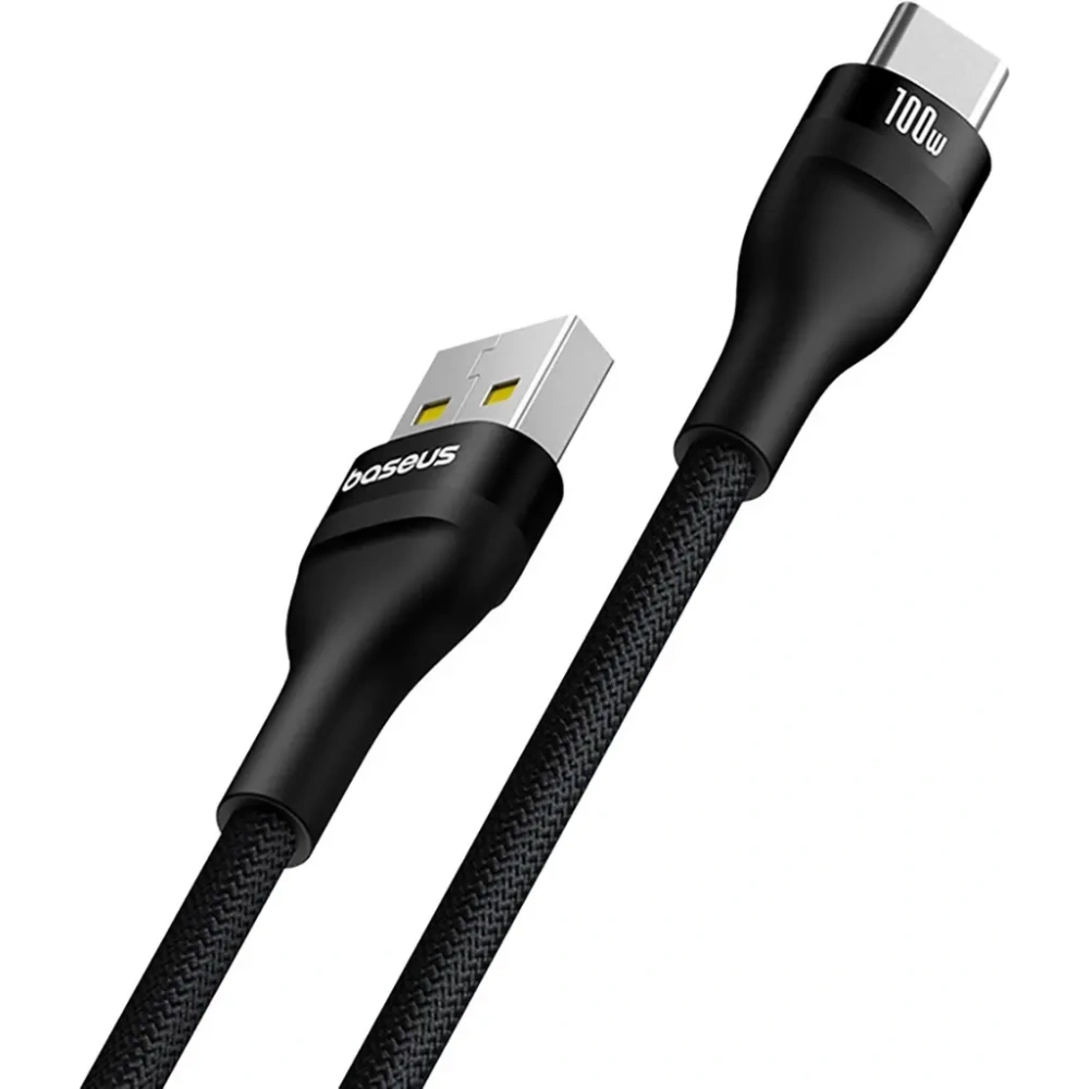 Hurtownia GSM - Baseus Cablu Flash 2 USB-A / USB-C 100W 1m negru - BSU8956 - {ean13} - Hurt