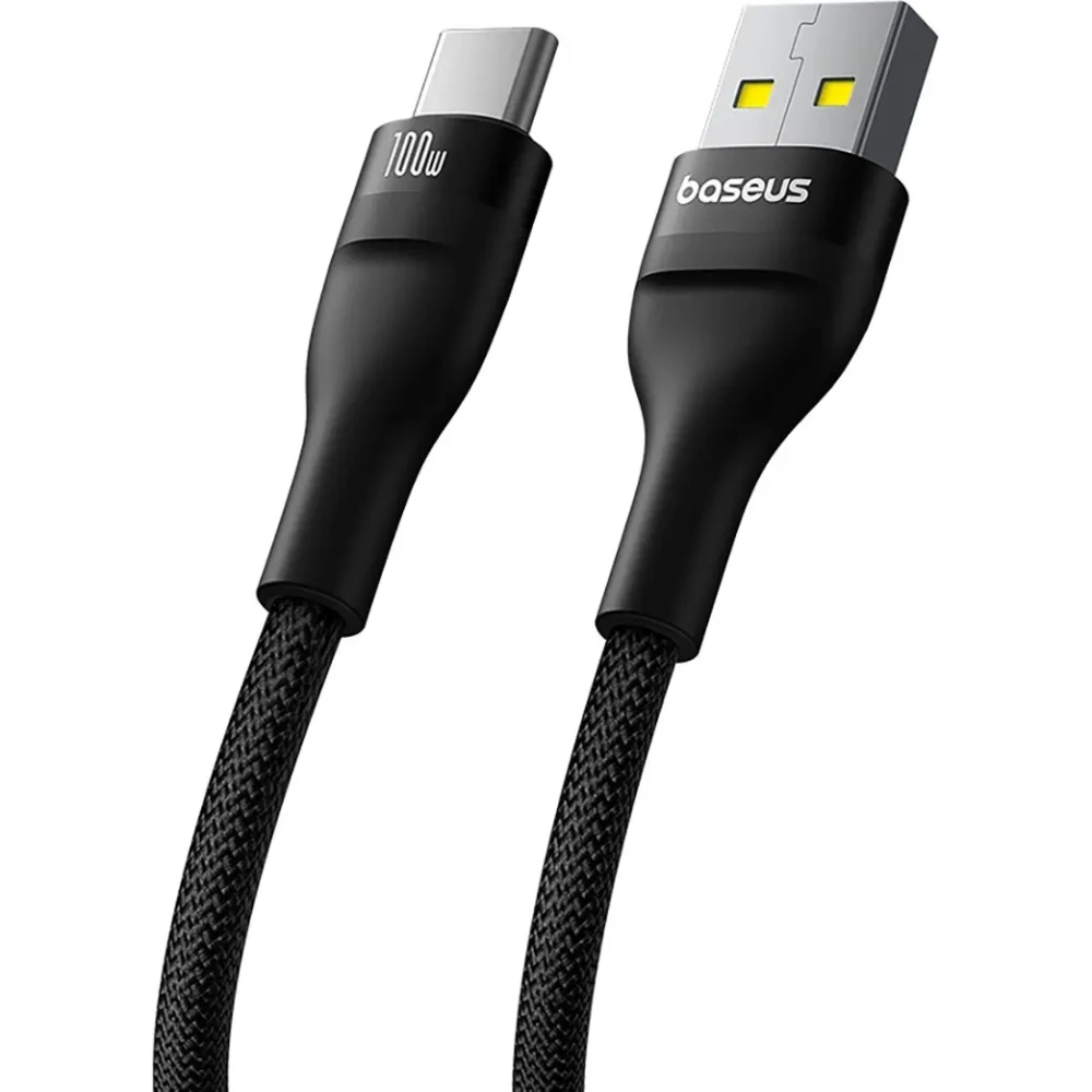 Hurtownia GSM - Baseus Cablu Flash 2 USB-A / USB-C 100W 1m negru - BSU8956 - {ean13} - Hurt