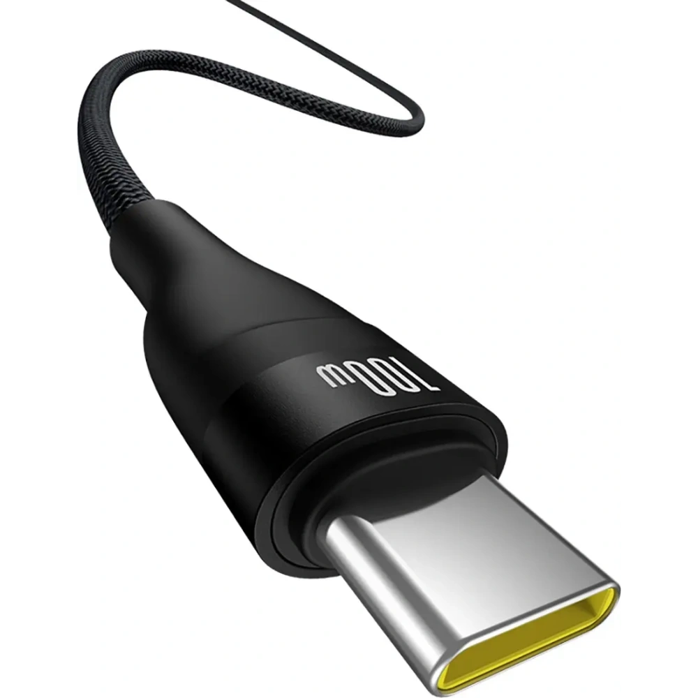 Hurtownia GSM - Baseus Cablu Flash 2 USB-A / USB-C 100W 1m negru - BSU8956 - {ean13} - Hurt