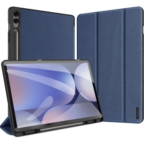 Etui Dux Ducis Domo na Samsung Galaxy Tab S10 Plus / S9 Plus / S9 FE Plus niebieskie