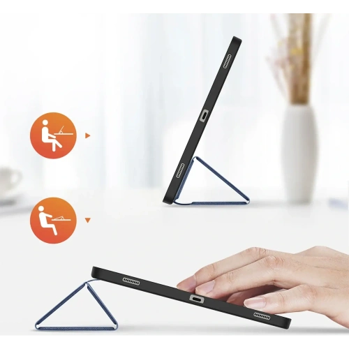 Etui Dux Ducis Domo na Samsung Galaxy Tab S10 Plus / S9 Plus / S9 FE Plus niebieskie