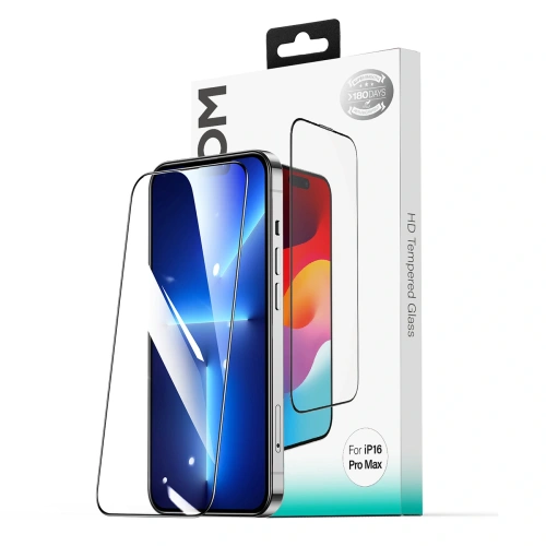 Szkło hartowane Joyroom JR-MLG0276 2.5D HD Dustproof z czarną ramką Apple iPhone 15 / 16