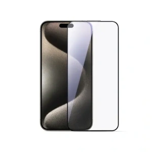 Hurtownia GSM - Joyroom JR-MLG0278 sticlă temperat 2.5D HD rezistentă la praf cu ramă neagră pentru Apple iPhone 15 Plus / 16 Plus - JYR1165 - {ean13} - Hurt