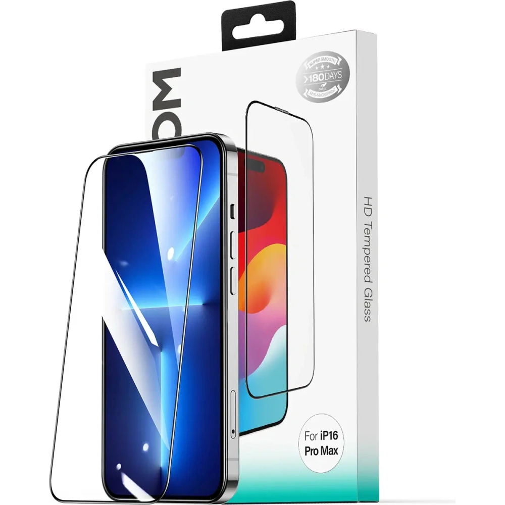 Hurtownia GSM - Joyroom JR-MLG0278 2.5D HD prachuvzdorné tvrzené sklo s černým rámem Apple iPhone 15 Plus / 16 Plus - JYR1165 - {ean13} - Hurt