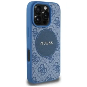 Hurtownia GSM - Guess 4G Circle Classic Logo MagSafe Apple iPhone 16 Pro modrý - GUE4484 - {ean13} - Hurt