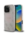 Guess 4G Circle Classic Logo MagSafe Apple iPhone 16 Pro růžový