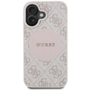 Wholesale Guess 4G Circle Classic Logo MagSafe Apple iPhone 16 pink - GUE4486 - {ean13} - Hurt