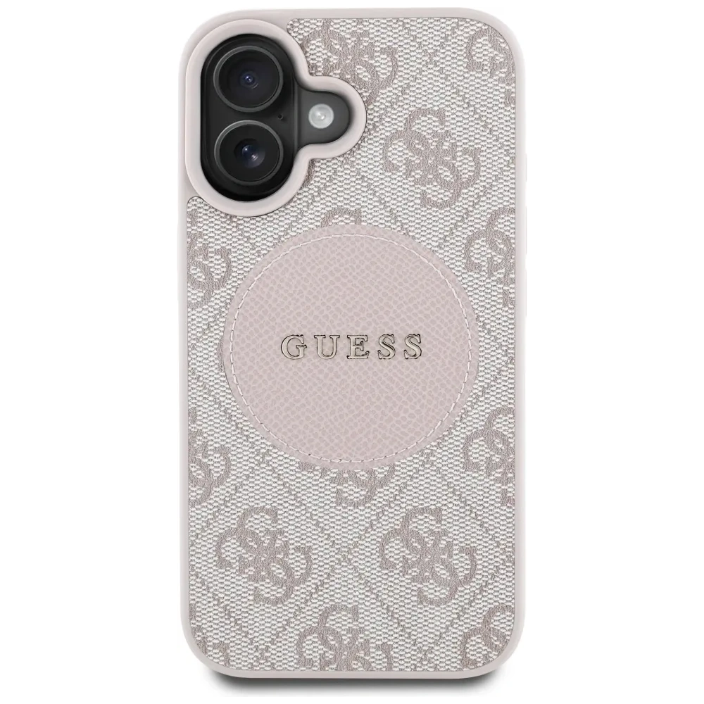 Hurtownia GSM - Guess 4G Circle Classic Logo MagSafe Apple iPhone 16 roz - GUE4486 - {ean13} - Hurt