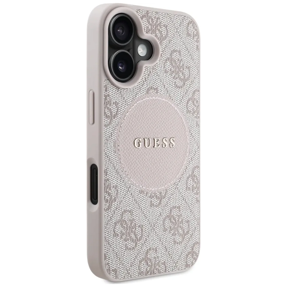 Wholesale Guess 4G Circle Classic Logo MagSafe Apple iPhone 16 pink - GUE4486 - {ean13} - Hurt