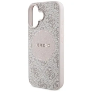Wholesale Guess 4G Circle Classic Logo MagSafe Apple iPhone 16 pink - GUE4486 - {ean13} - Hurt