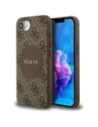 Guess 4G Circle Classic Logo MagSafe Apple iPhone 16e barna