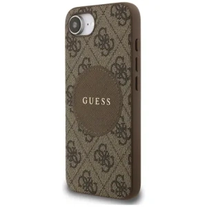 Wholesale Guess 4G Circle Classic Logo MagSafe Apple iPhone 16e brown - GUE4487 - {ean13} - Hurt