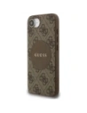 Wholesale Guess 4G Circle Classic Logo MagSafe Apple iPhone 16e brown - GUE4487 - {ean13} - Hurt
