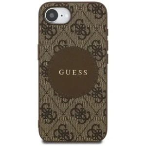 Wholesale Guess 4G Circle Classic Logo MagSafe Apple iPhone 16e brown - GUE4487 - {ean13} - Hurt