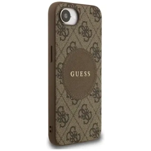 Wholesale Guess 4G Circle Classic Logo MagSafe Apple iPhone 16e brown - GUE4487 - {ean13} - Hurt