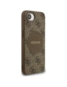 Wholesale Guess 4G Circle Classic Logo MagSafe Apple iPhone 16e brown - GUE4487 - {ean13} - Hurt