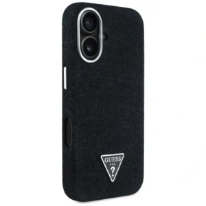 Hurtownia GSM - Guess Denim Triangle Logo MagSafe Apple iPhone 16 fekete - GUE4488 - {ean13} - Hurt