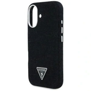 Hurtownia GSM - Guess Denim Triangle Logo MagSafe Apple iPhone 16 fekete - GUE4488 - {ean13} - Hurt