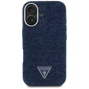Hurtownia GSM - Guess Denim Triangle Logo MagSafe Apple iPhone 16 kék - GUE4489 - {ean13} - Hurt