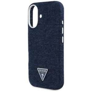 Hurtownia GSM - Guess Denim Triangle Logo MagSafe Apple iPhone 16 kék - GUE4489 - {ean13} - Hurt