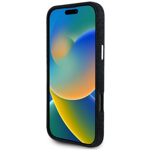 Etui Guess Denim Triangle Logo MagSafe do Apple iPhone 16 Pro Max