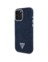 Hurtownia GSM - Guess Denim Trojúhelníkové Logo MagSafe Apple iPhone 16 Pro modrý - GUE4493 - {ean13} - Hurt