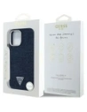 Hurtownia GSM - Guess Denim Trojúhelníkové Logo MagSafe Apple iPhone 16 Pro modrý - GUE4493 - {ean13} - Hurt