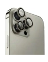 UNIQ Optix hliníkový ochranný kryt objektivu pro fotoaparát Apple iPhone 16 Pro / 16 Pro Max titanová šedá