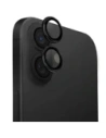 UNIQ Optix Hliníkový Ochranný Kryt Objektivu Fotoaparátu Apple iPhone 16 / 16 Plus midnight black