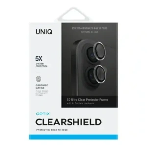 Wholesale UNIQ Optix Clear Camera Lens Protector Apple iPhone 16 / 16 Plus crystal clear - UNIQ1516 - {ean13} - Hurt