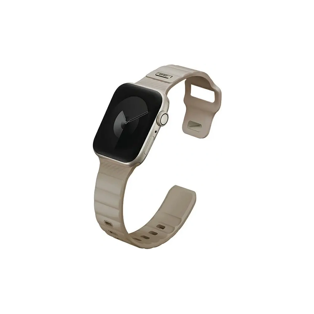 Wholesale UNIQ Stride Apple Watch Series1/2/3/4/5/6/7/8/9/SE/SE2 38/40/41mm FKM Rubber Strap pale khaki - UNIQ1520 - {ean13} - Hurt