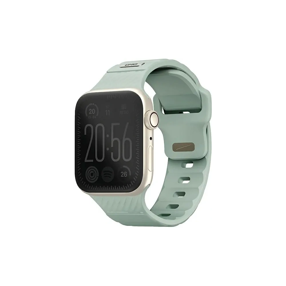 Wholesale UNIQ Stride Apple Watch Series1/2/3/4/5/6/7/8/9/SE/SE2 38/40/41mm FKM Rubber Strap iceplant green - UNIQ1521 - {ean13} - Hurt