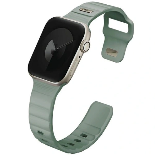 Pasek UNIQ Stride Apple Watch Series1/2/3/4/5/6/7/8/9/SE/SE2 38/40/41mm FKM Rubber Strap miętowy/iceplant green