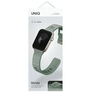 Wholesale UNIQ Stride Apple Watch Series1/2/3/4/5/6/7/8/9/SE/SE2 38/40/41mm FKM Rubber Strap iceplant green - UNIQ1521 - {ean13} - Hurt