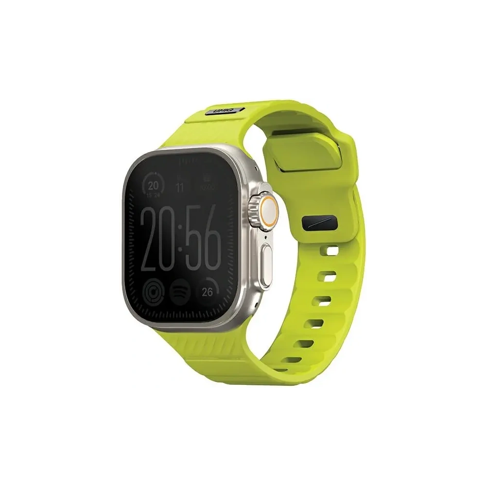 Wholesale UNIQ Stride Apple Watch Series1/2/3/4/5/6/7/8/9/SE/SE2/Ultra/Ultra 2 42/44/45/49mm FKM Rubber Strap lime green - UNIQ1524 - {ean13} - Hurt