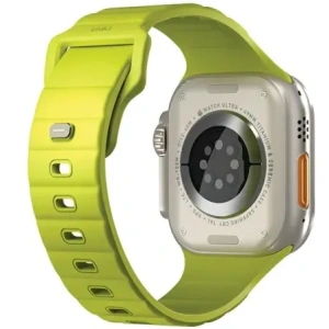 Wholesale UNIQ Stride Apple Watch Series1/2/3/4/5/6/7/8/9/SE/SE2/Ultra/Ultra 2 42/44/45/49mm FKM Rubber Strap lime green - UNIQ1524 - {ean13} - Hurt