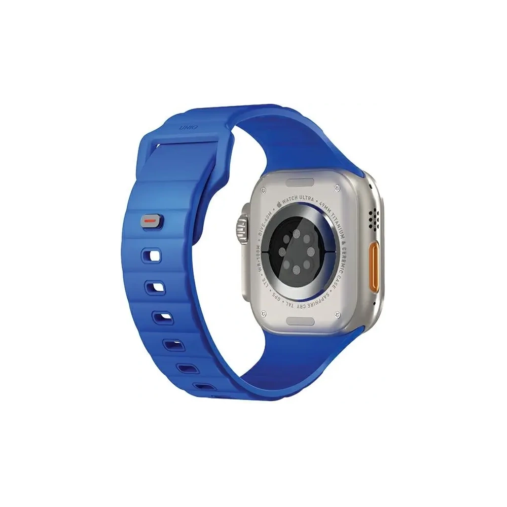 Hurtownia GSM - Pasek UNIQ Stride Apple Watch Series1/2/3/4/5/6/7/8/9/SE/SE2/Ultra/Ultra 2 42/44/45/49mm FKM Rubber Strap niebieski/cobalt blue - UNIQ1525 - {ean13} - Hurt