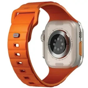 Wholesale UNIQ Stride Apple Watch Series1/2/3/4/5/6/7/8/9/SE/SE2/Ultra/Ultra 2 42/44/45/49mm FKM Rubber Strap volt orange - UNIQ1526 - {ean13} - Hurt