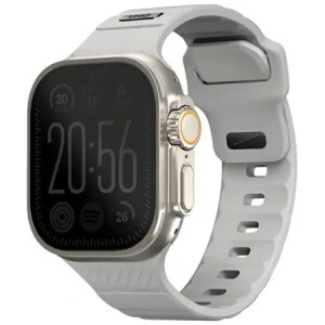 Wholesale UNIQ Stride Apple Watch Series1/2/3/4/5/6/7/8/9/SE/SE2/Ultra/Ultra 2 42/44/45/49mm FKM Rubber Strap chalk grey - UNIQ1527 - {ean13} - Hurt