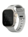 UNIQ Stride Apple Watch Series1/2/3/4/5/6/7/8/9/SE/SE2/Ultra/Ultra 2 42/44/45/49mm FKM Rubber Strap chalk grey