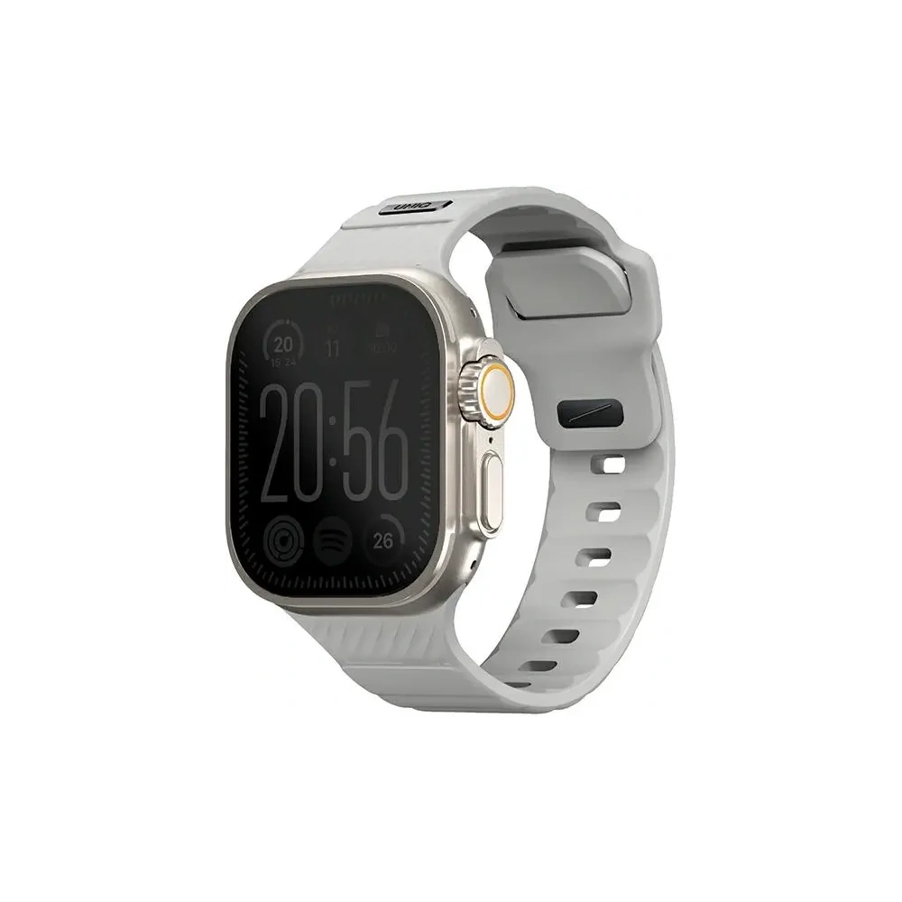 Wholesale UNIQ Stride Apple Watch Series1/2/3/4/5/6/7/8/9/SE/SE2/Ultra/Ultra 2 42/44/45/49mm FKM Rubber Strap chalk grey - UNIQ1527 - {ean13} - Hurt