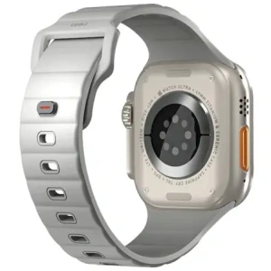 Wholesale UNIQ Stride Apple Watch Series1/2/3/4/5/6/7/8/9/SE/SE2/Ultra/Ultra 2 42/44/45/49mm FKM Rubber Strap chalk grey - UNIQ1527 - {ean13} - Hurt